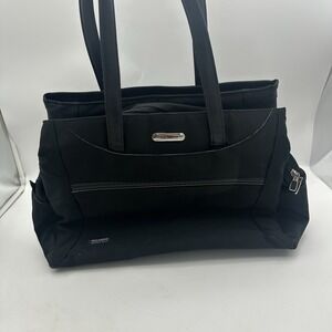 Ricardo Beverly Hills Duffle, Carry On Bag Unisex Nylon Pockets Black 18" Cooler